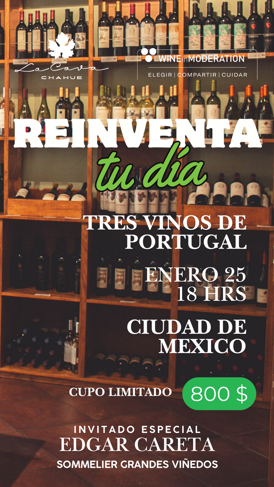 CATA DE VINOS CIUDAD DE MÉXICO