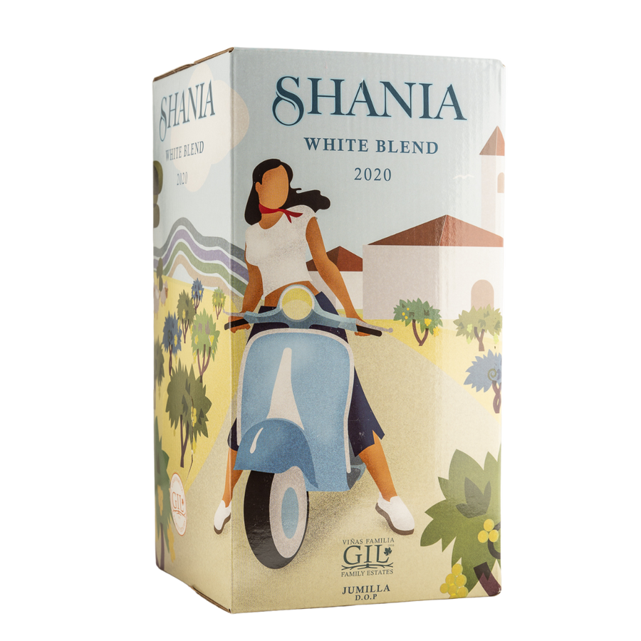SHANIA BAG IN BOX WHITE BLEND, 2018