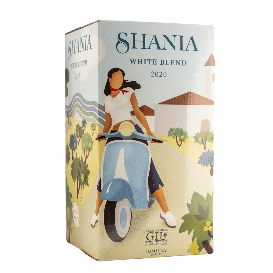 SHANIA BAG IN BOX WHITE BLEND 2018
